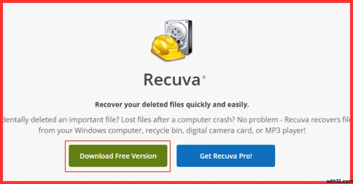 Recuva Technician Pro