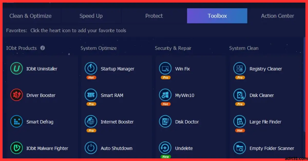 Advanced SystemCare Pro