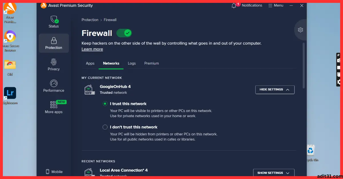Avast Premium Security 