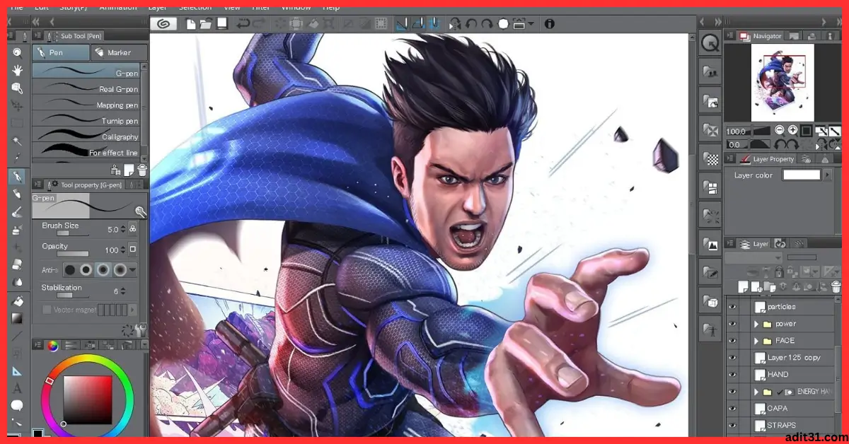 Clip Studio Paint EX 