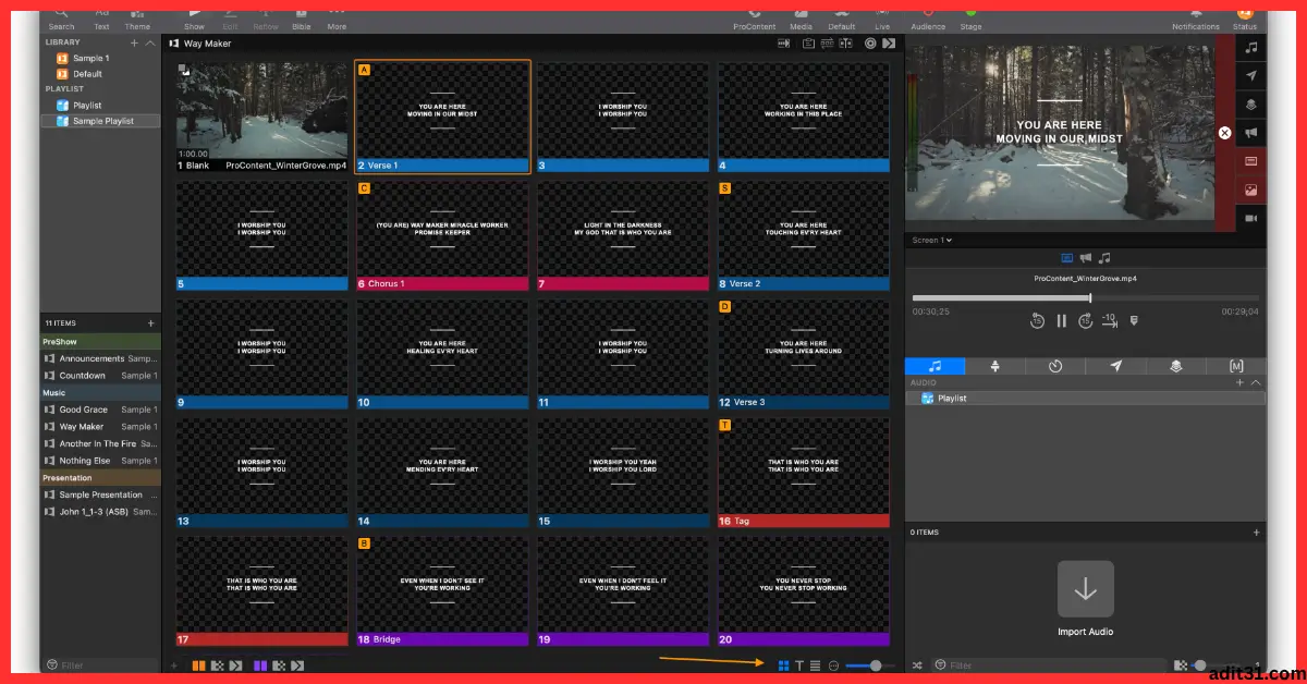 Renewed Vision ProPresenter