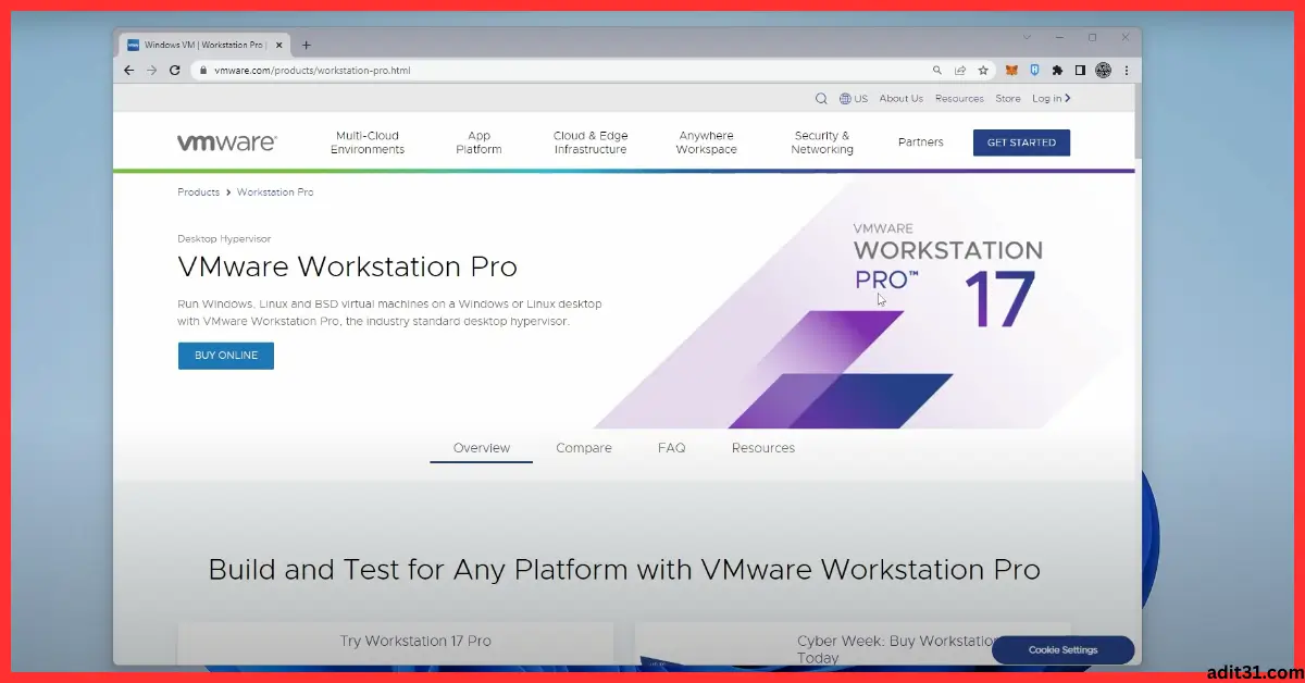 VMware Workstation 17 Pro