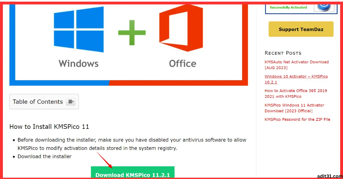 Microsoft Office Pro Activator