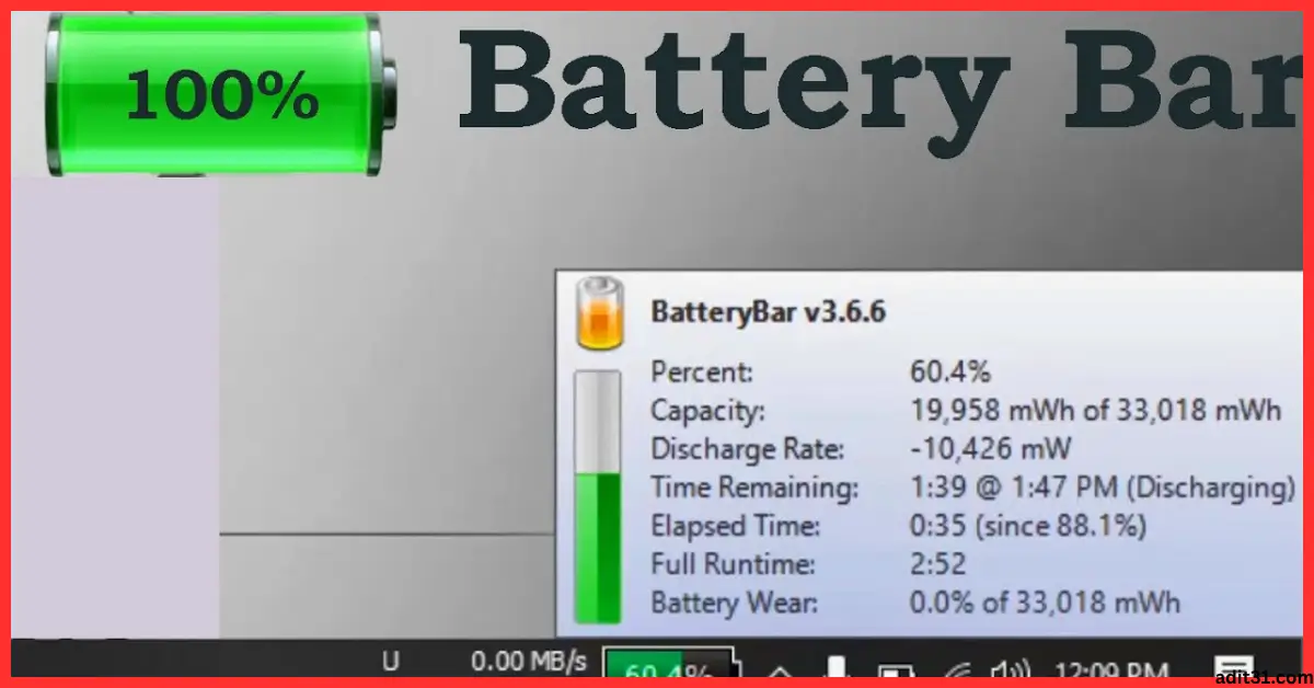 BatteryBar Pro