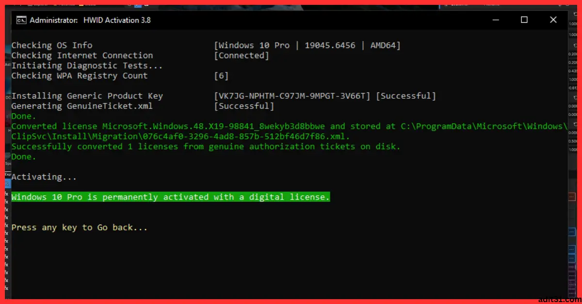 Microsoft Activation Scripts