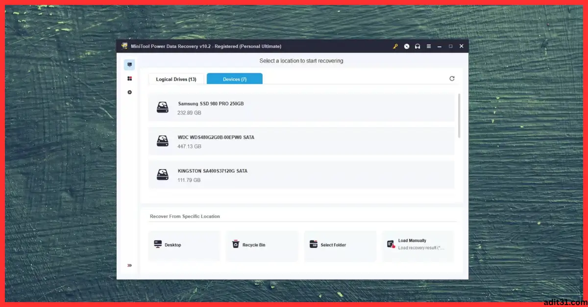MiniTool Power Data Recovery